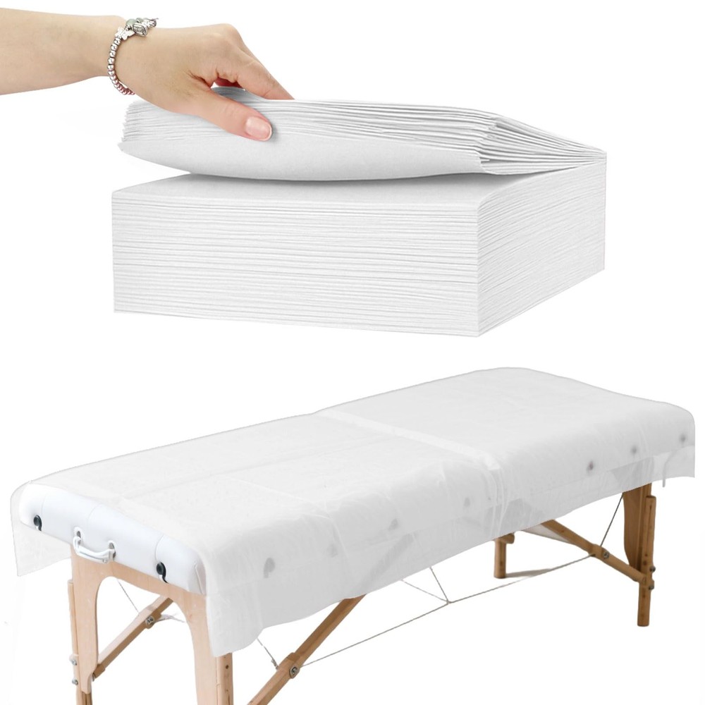 20 Pack Disposable Bed Sheets for Salon Massage Spa Table Cover