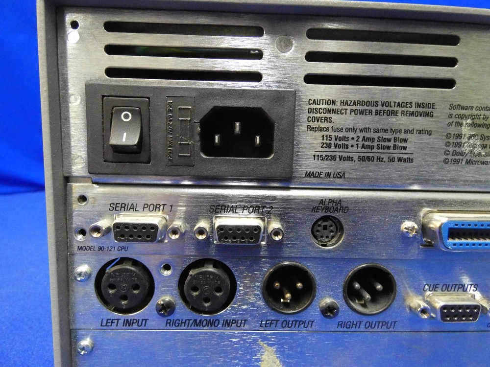 360 Systems DigiCart II Hard Disk Random Access Digital Audio Recorder