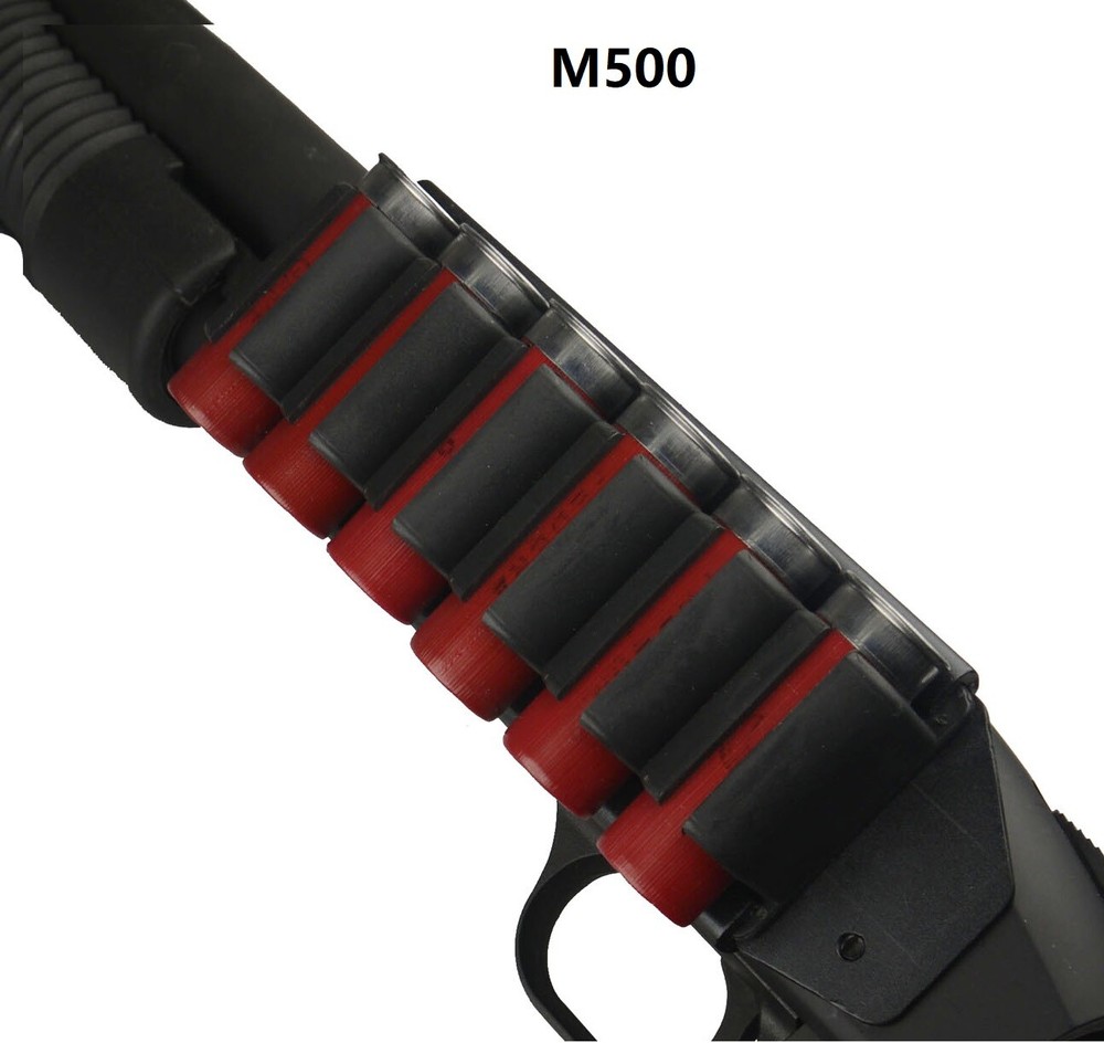 Side Saddle 12 GA 6 Shelll Holder 2 Applications For Both M500 and 870