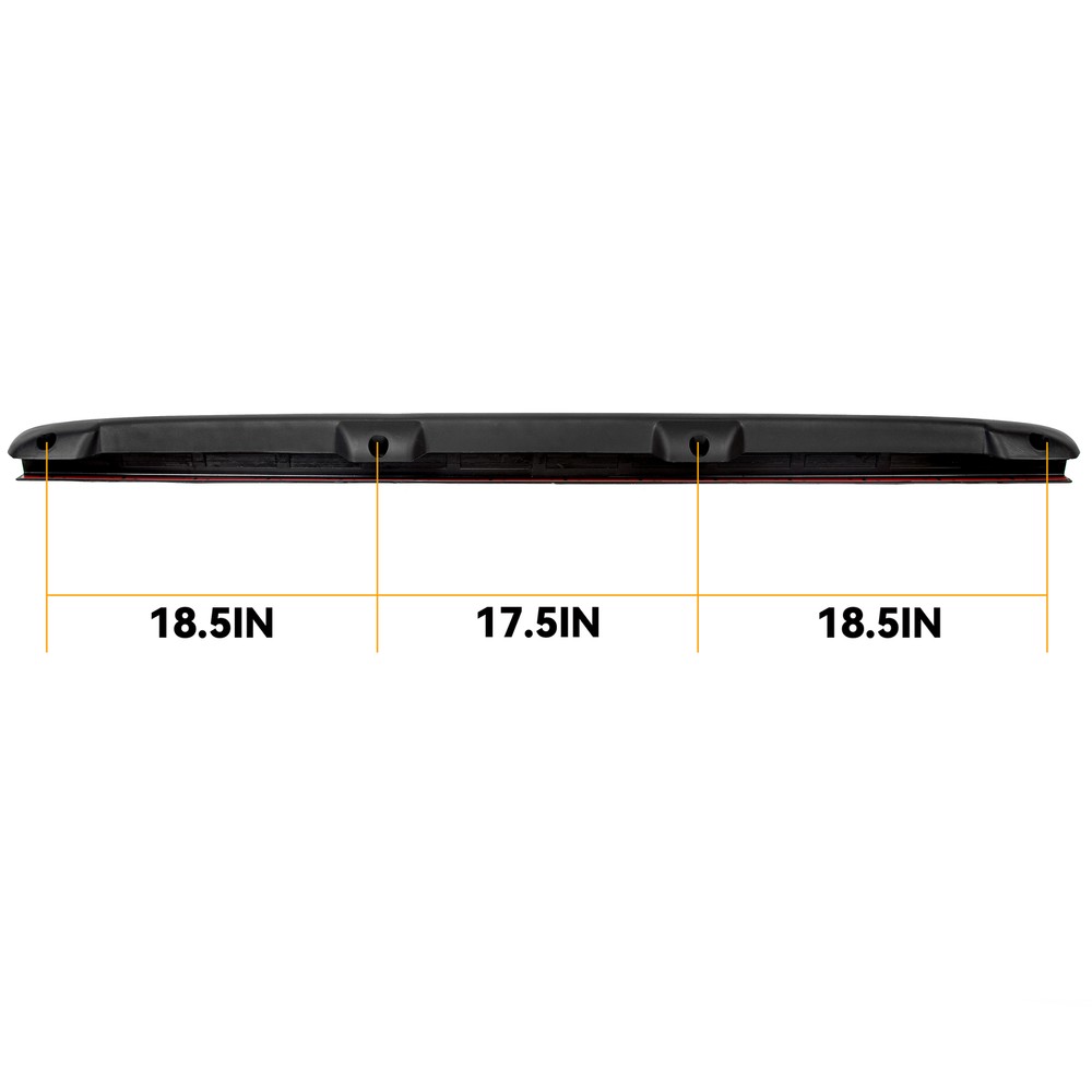 For Chevy Silverado GMC Sierra 99-07 Tailgate Spoiler Cap Molding Top Protector