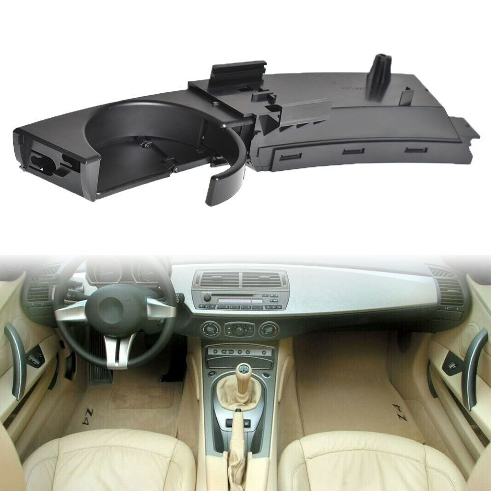 Driver Left Black Cup Holder In Dashboard Fit For BMW E85 E86 Z4 2003-2008 New