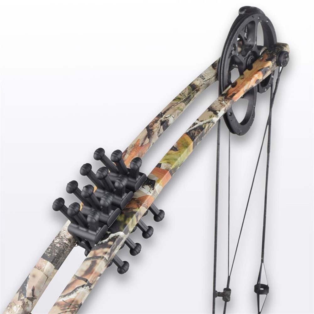 8PK Dampeners Compound Bow Rubber Dampeners Split Limb Dampeners Vibration,BK