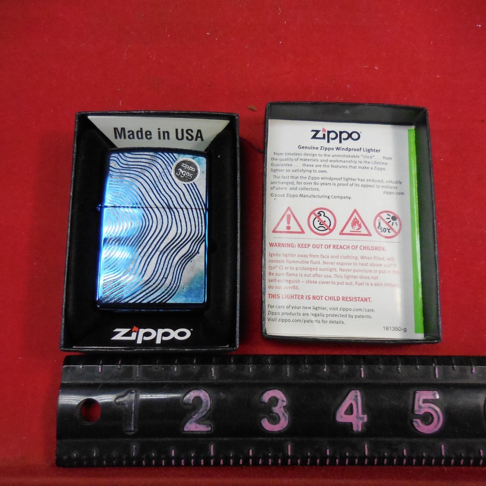 TREE RINGS DESIGN H ZIPPO 18 LIGHTER