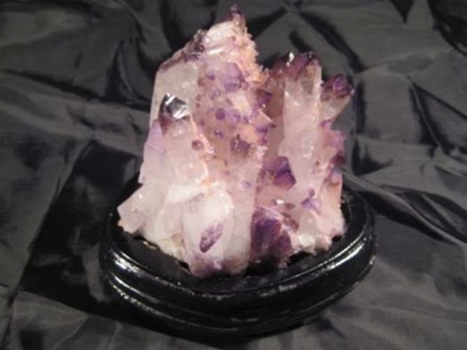 Amethyst Quartz Crystal Matrix Mineral Specimen N 3755