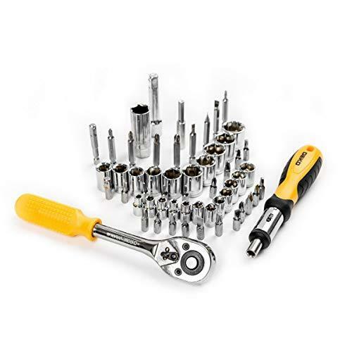 DEKOPRO 168 Piece Socket Wrench Auto Repair Tool Combination Package Mixed Tool