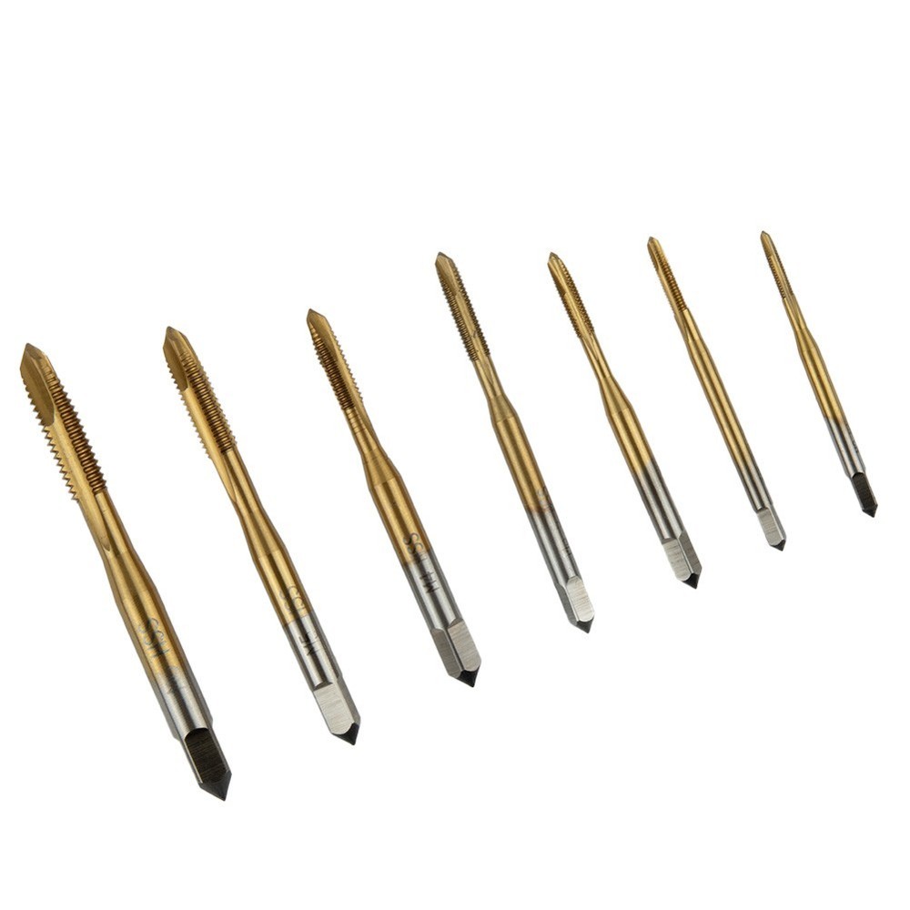Thread Taps Hand Tool HSS High Temperature M2-M6 Machine Screw Tapping