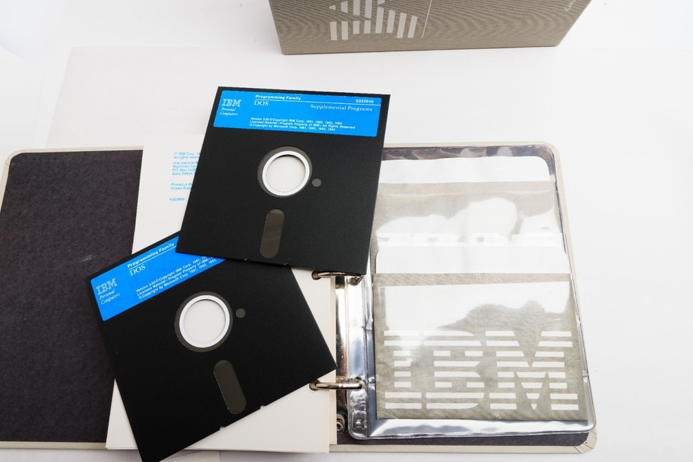 IBM DOS 3.0 DOS Disk Operating System Manuals with Disks First Edition 1984