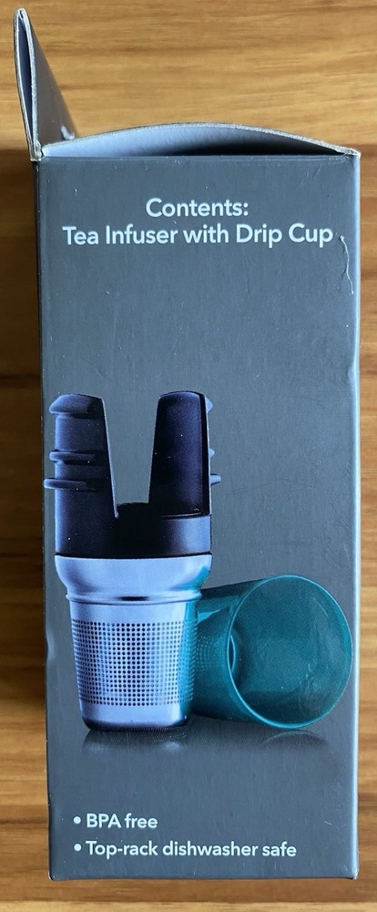 CONTIGO TEA INFUSER With Drip Cup for CONTIGO West Loop Mug. Dishwasher Safe