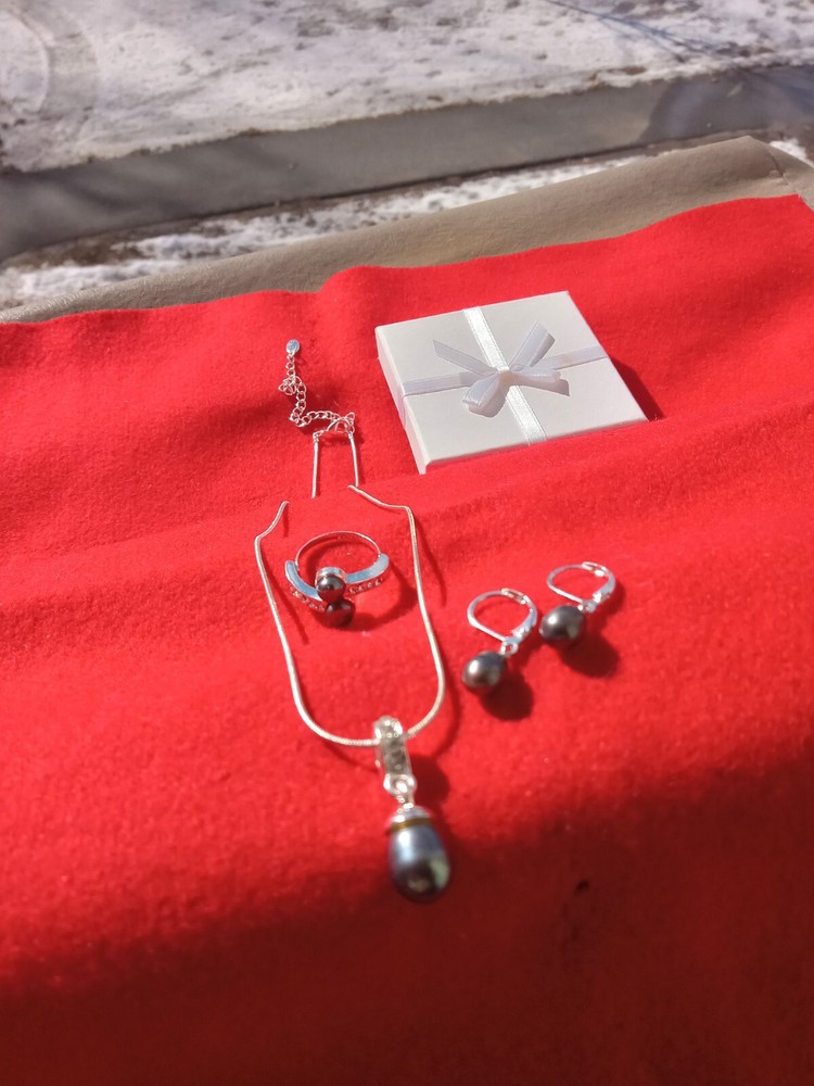 fresh water pearl set