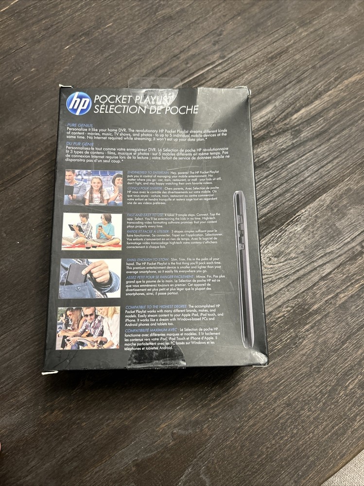 HP Pocket Playlist Digital HD Media Streamer