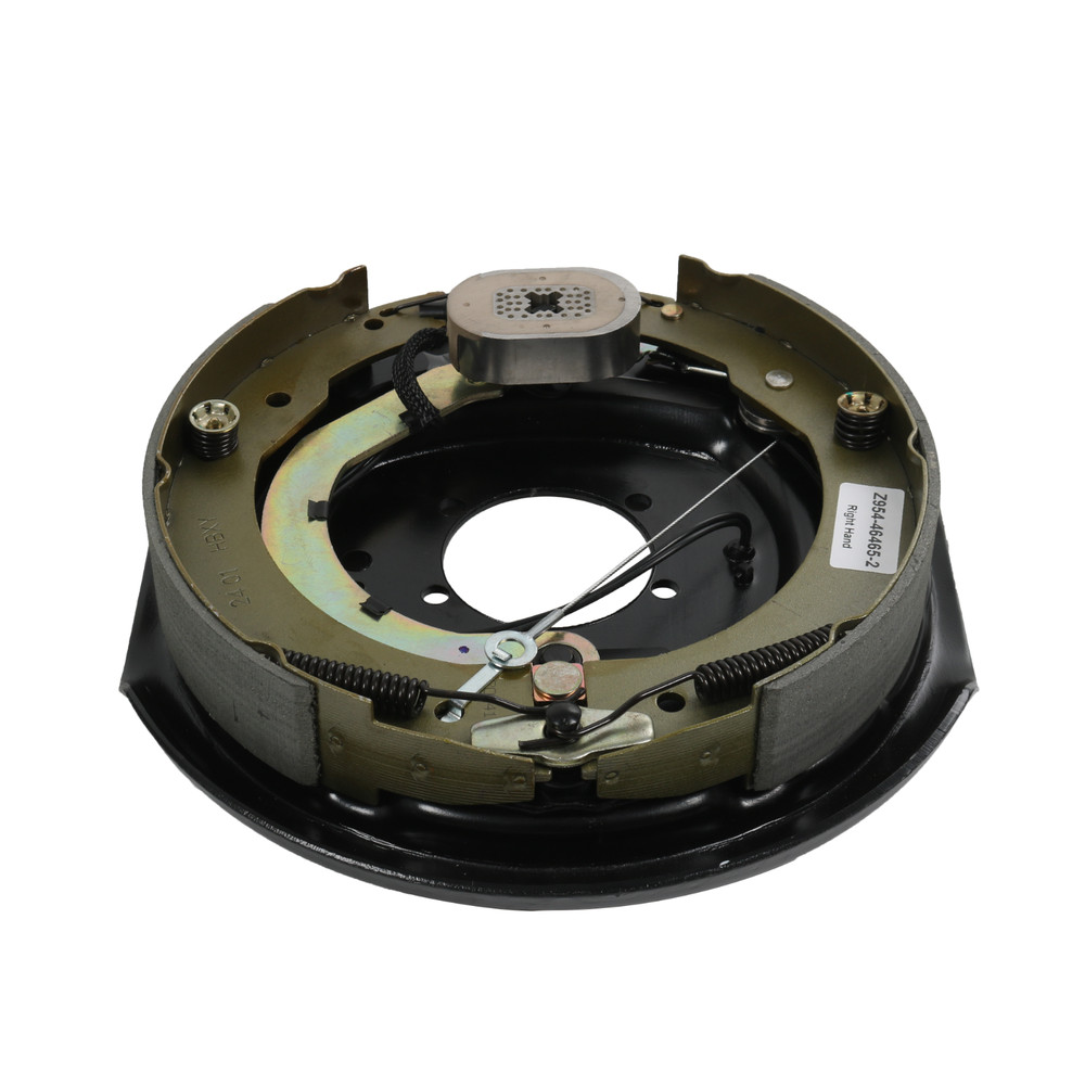 Four 12" X 2" Electric Trailer Brake Assembly for 7000 Lbs Trailer Axles LH & RH