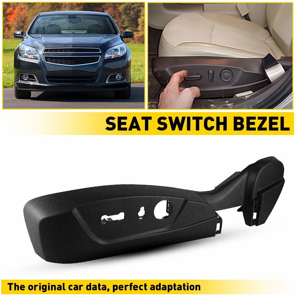 For 13-16 Chevy Malibu driver side outer seat trim switch bezel panel 22753131