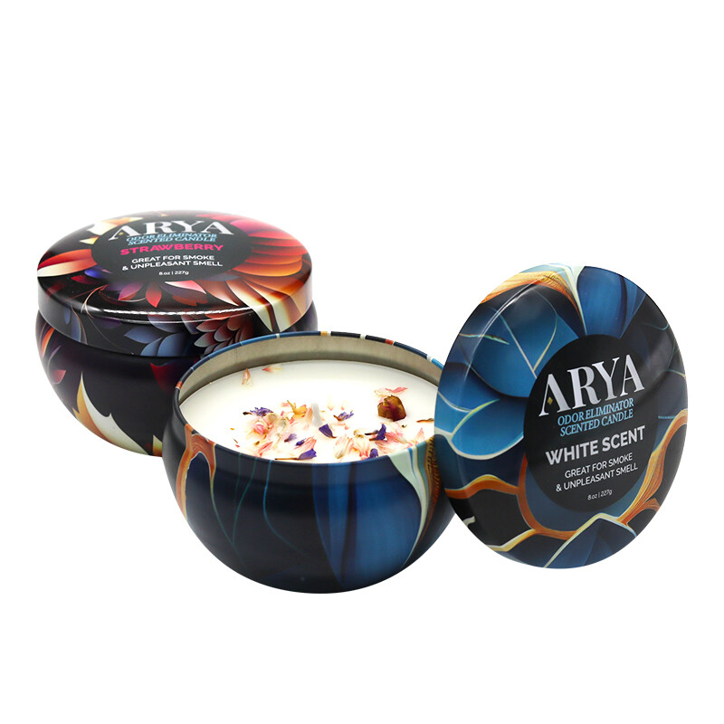 ARYA ODOR ELIMINATOR SCENTED CANDLE- 8OZ- 1CT- CHOOSE SCENT!!