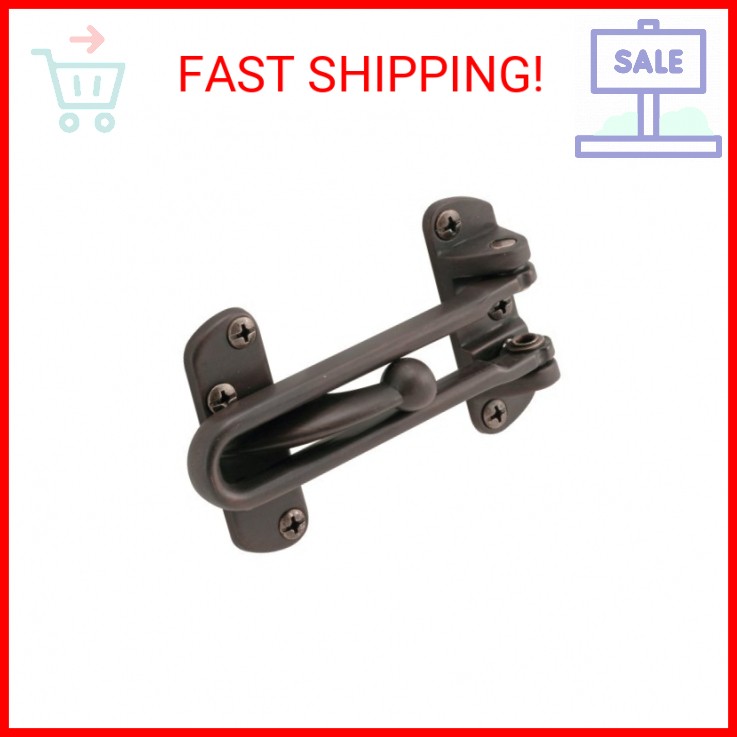 Prime-Line U 10309 Swing Bar Lock for Hinged Swing-In Doors – Secondary Security