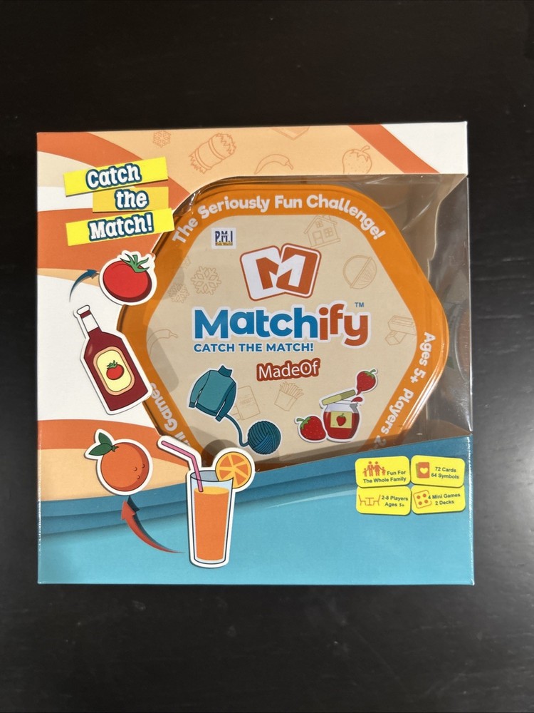Matchify Card Game: MadeOf