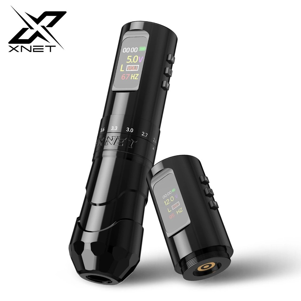 XNET Void Professional Wireless Tattoo Machine Pen 7 Adjustable Stroke 2.4-4.2mm
