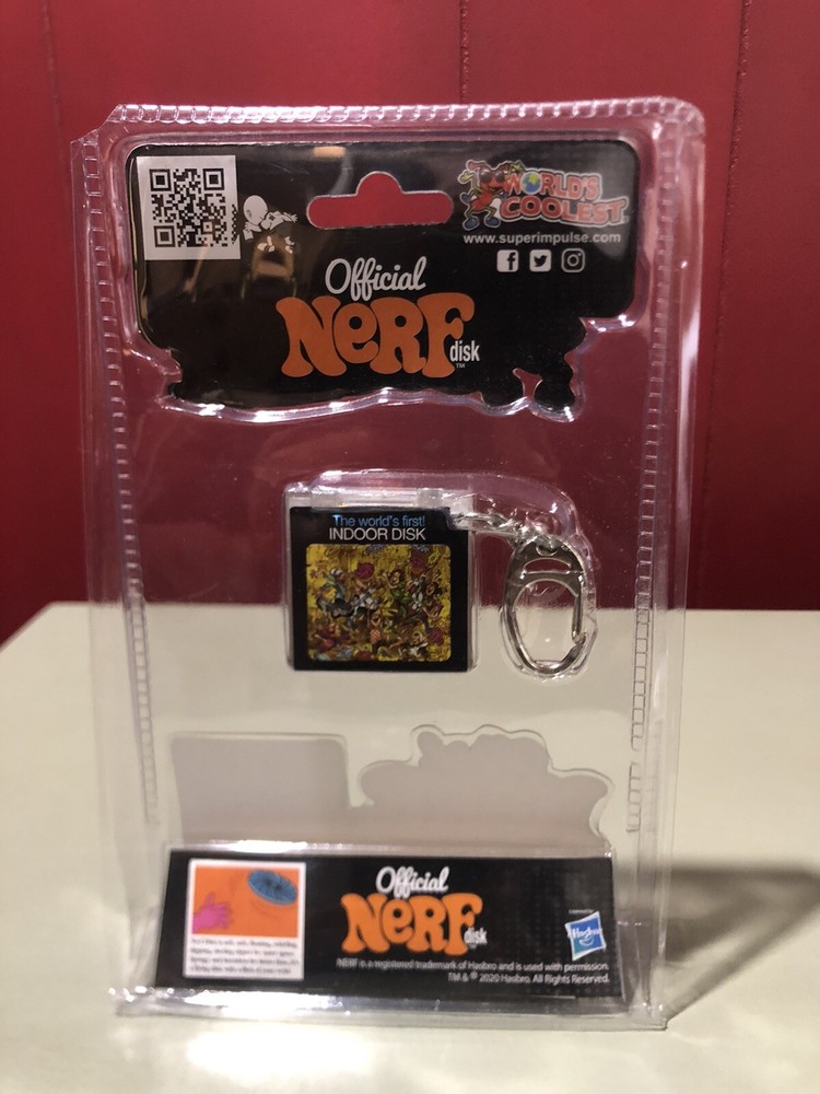 World's Coolest Official Nerf Disc Keychain