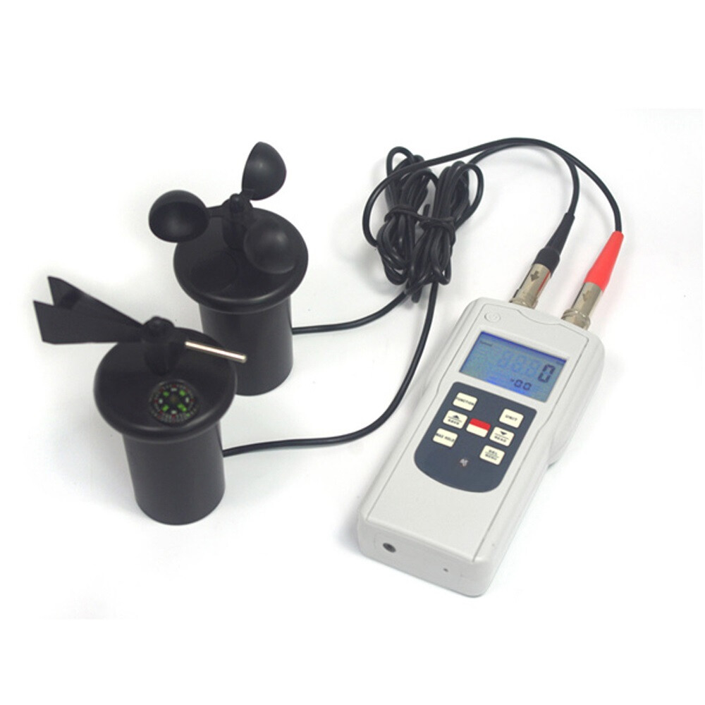 Wind Speed Direction Sensor Anemometer Digital AIK-136c Data Memorized 24 Groups