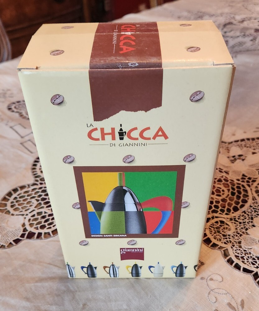 ESPRESSO MAKER by GIANNIN 3 Cup MADE IN ITALY