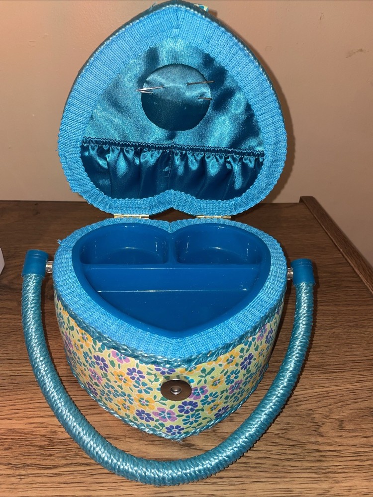 Heart shaped Sewing Organizing Basket