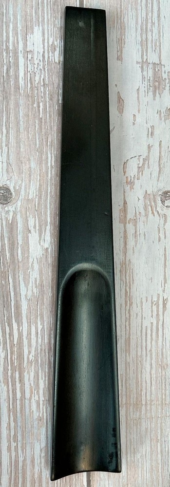 Solid Ebony 4/4 Violin fingerboard with maple leaf inlay pattern