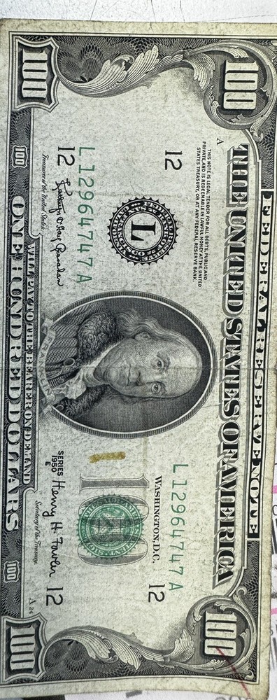 1950 - $100  Dollar