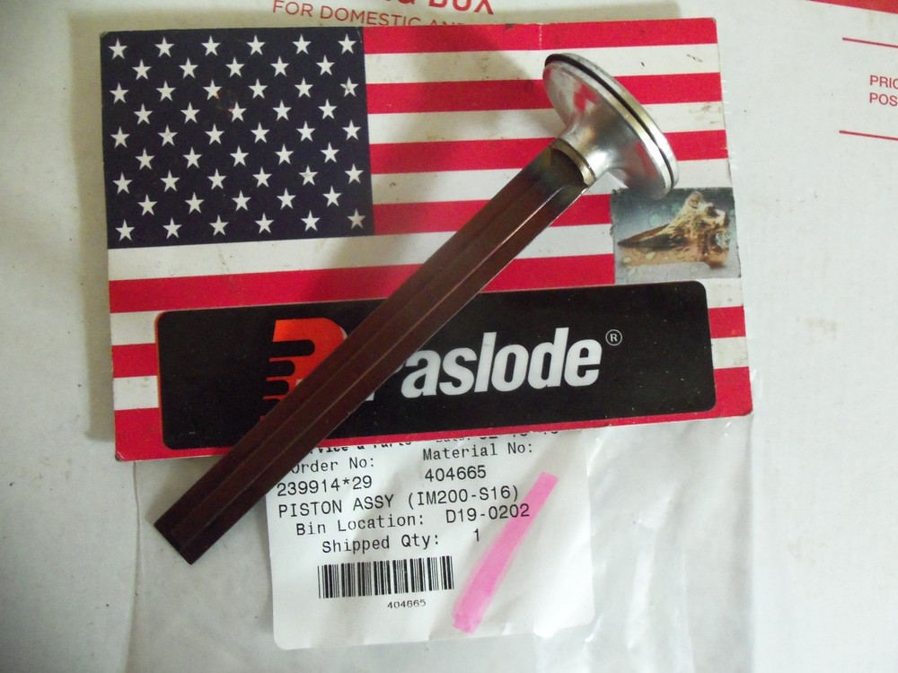"NEW" Paslode Part # 404665 PISTON ASSY (IM200-S16 include metal piston ring)