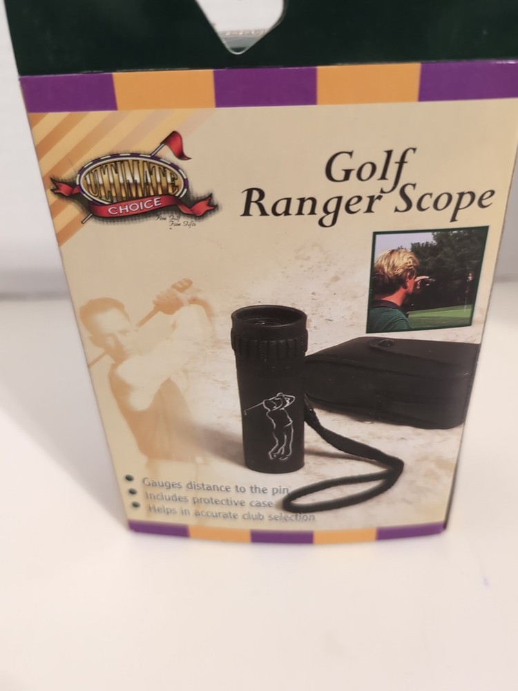 Ultimate Choice Golf Range Scope & Case NEW In Box
