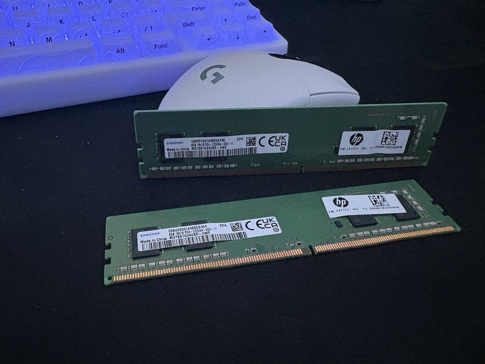 16gb (8x2) Samsung/HP 3200Mhz RAM