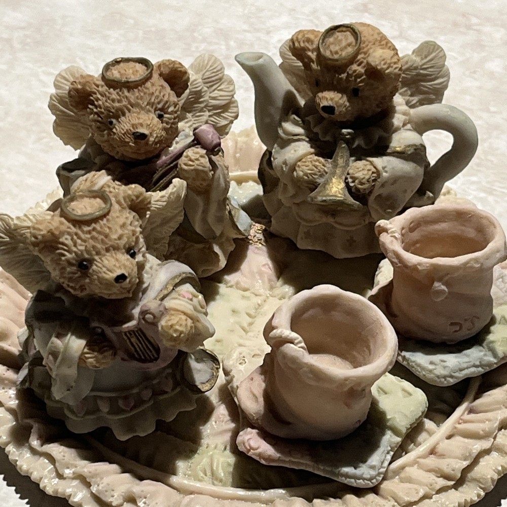 Angel Bears Miniature Tea Set, 1994