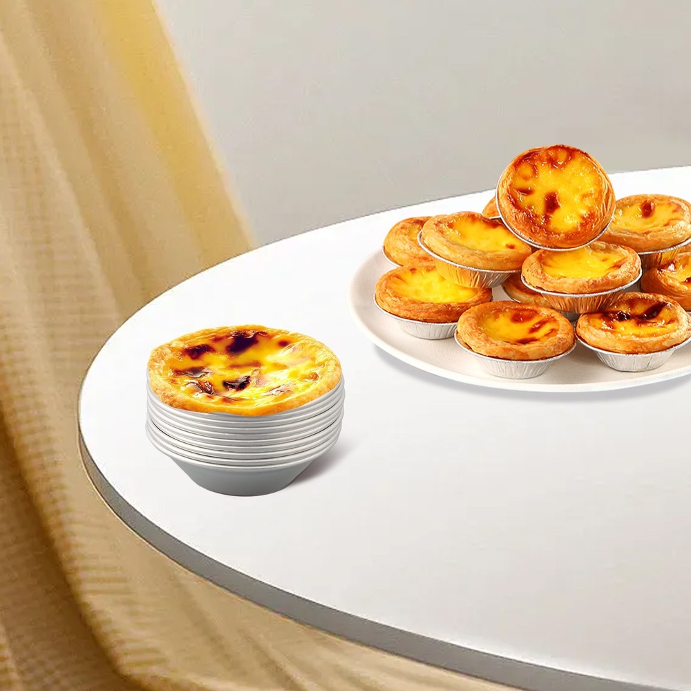 10pcs For Egg Tart For Mold Hot Baking Tools Cupcake Cake Cookie Pudding