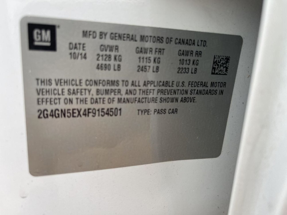 Passenger Right Sun Visor Fits 11-15 REGAL 970238