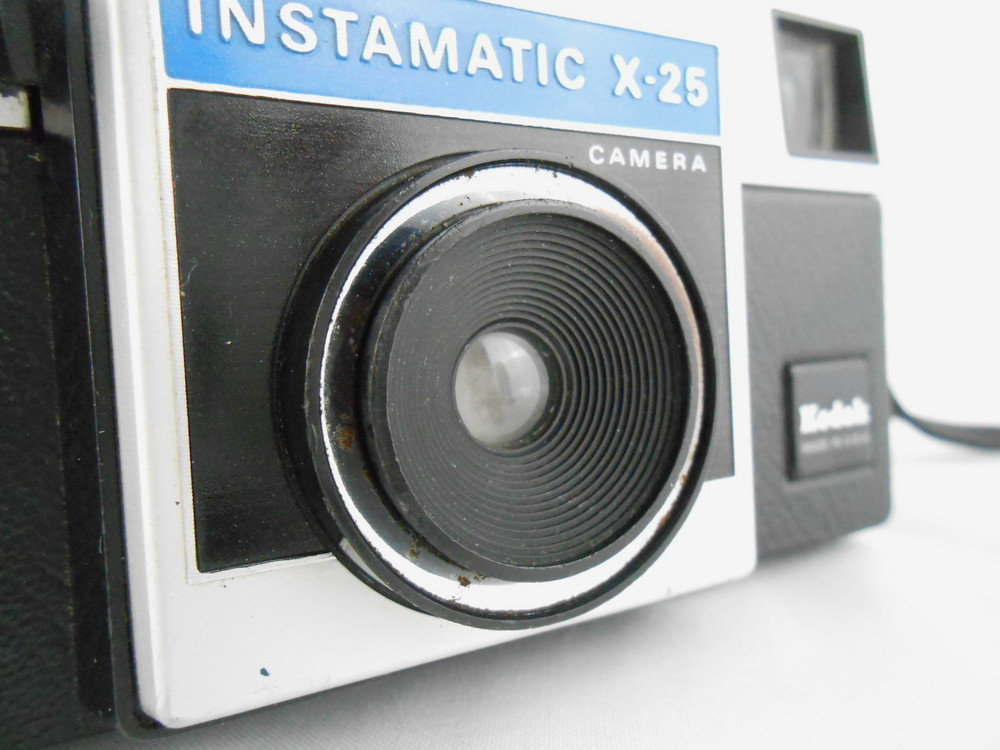 Kodak Instamatic X-25 Vintage Camera with Strap
