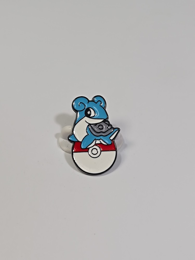 Lapras & Poke Ball Lapel Pin Pokemon Character