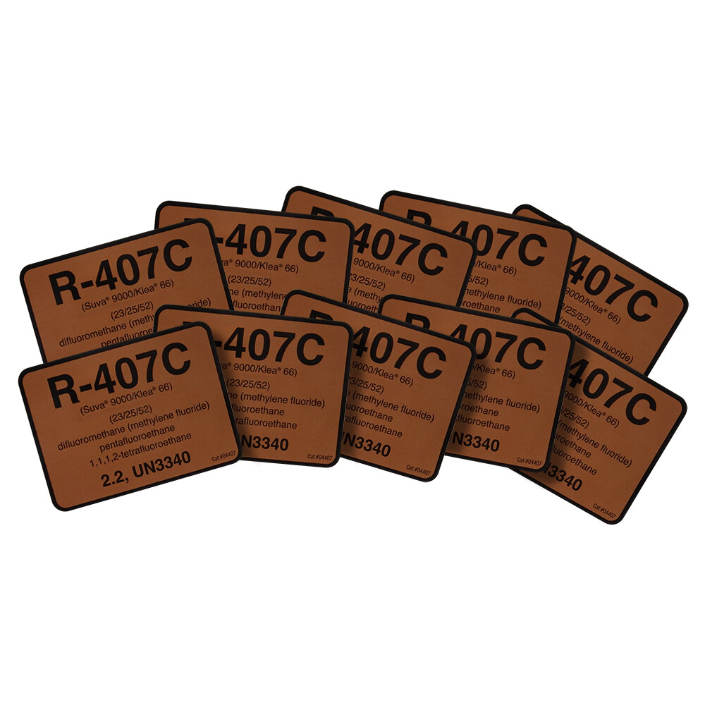 407C Color Coded ID Label (Pack of 10)