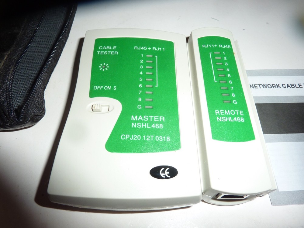 ST-45 Network Ethernet Lan Internet Cable Tester Test Tool S-20