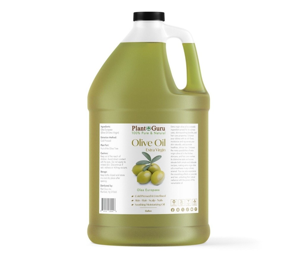 Olive Oil Extra Virgin Cold Pressed 100% Pure Natural Unrefined