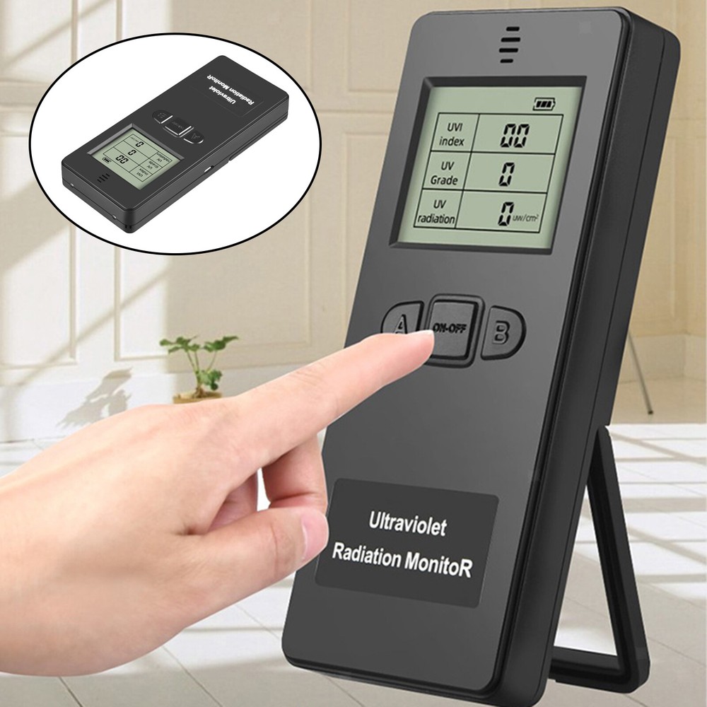 Digital Ultraviolet Radiation UV UVI Meter Detector Measuring Tool for Sunlight