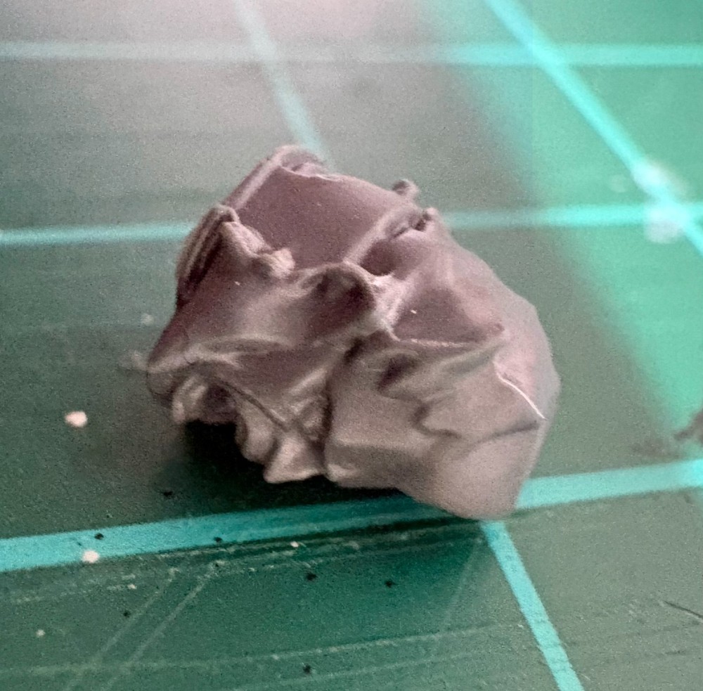 Unique Space Wolf-Style Space Marine Head– Type A Piece, Kitbash Unhelmeted