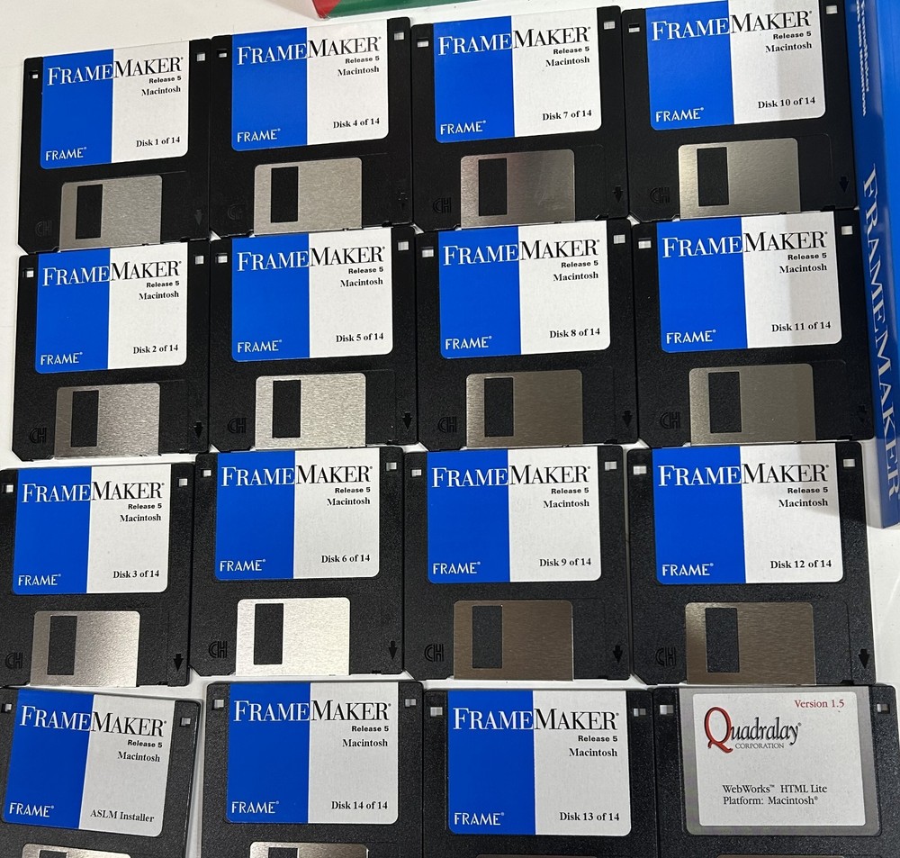 FrameMaker Software Package for Macintosh