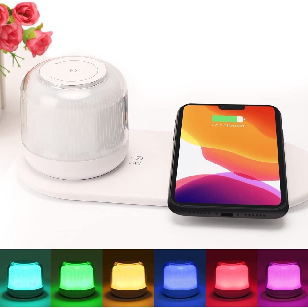 Wireless Night Light Fast Charging for iPhone 17,16,15 Series, Android, Samsun