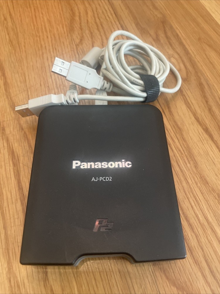 Panasonic AJ-PCD2G P2 Memory Card Reader USB 2.0 AJ-PCD2G