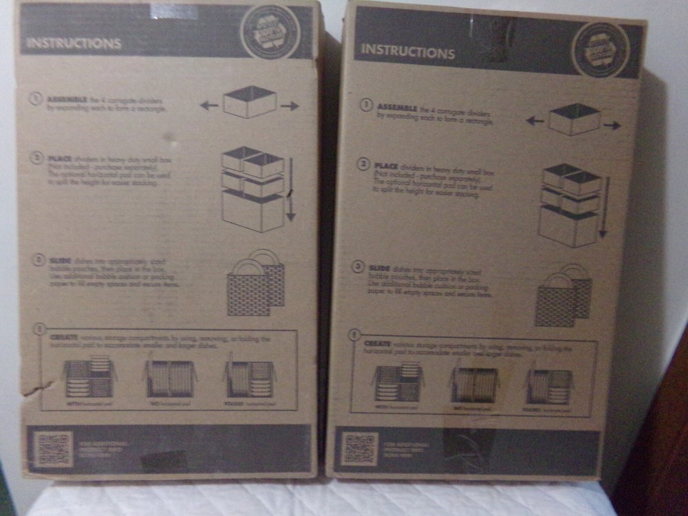 2 PACK (16) Dish Packing Kit 1006188690
