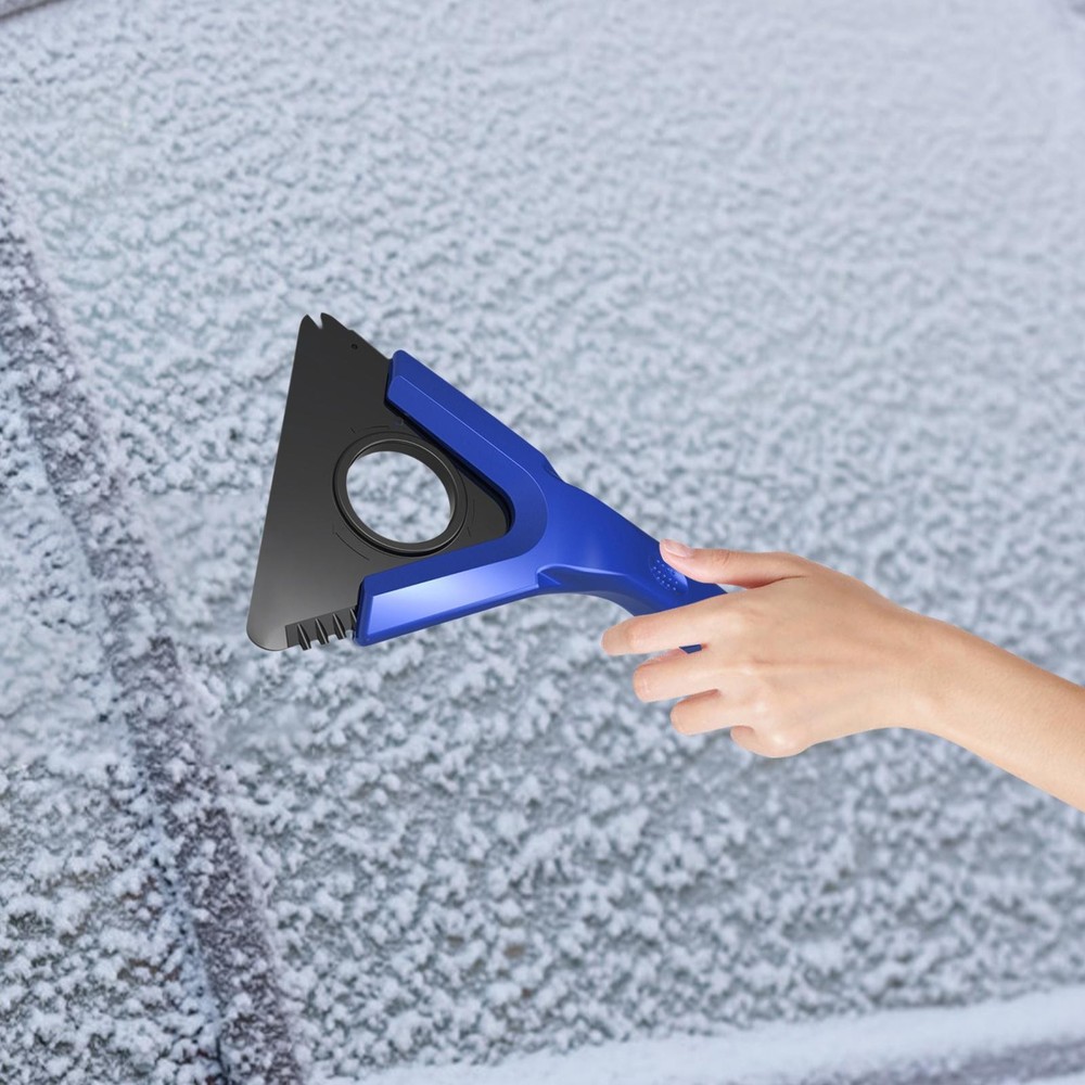 Car Windshield Ice Cleaner Snow Cleaner Effective with Handle Car Accessories