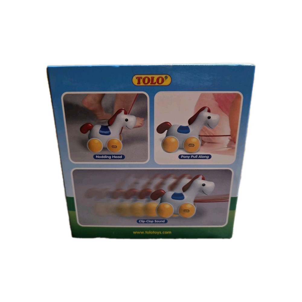 Tolo Pull Along Pony From Baby Einstein NIOB!!!