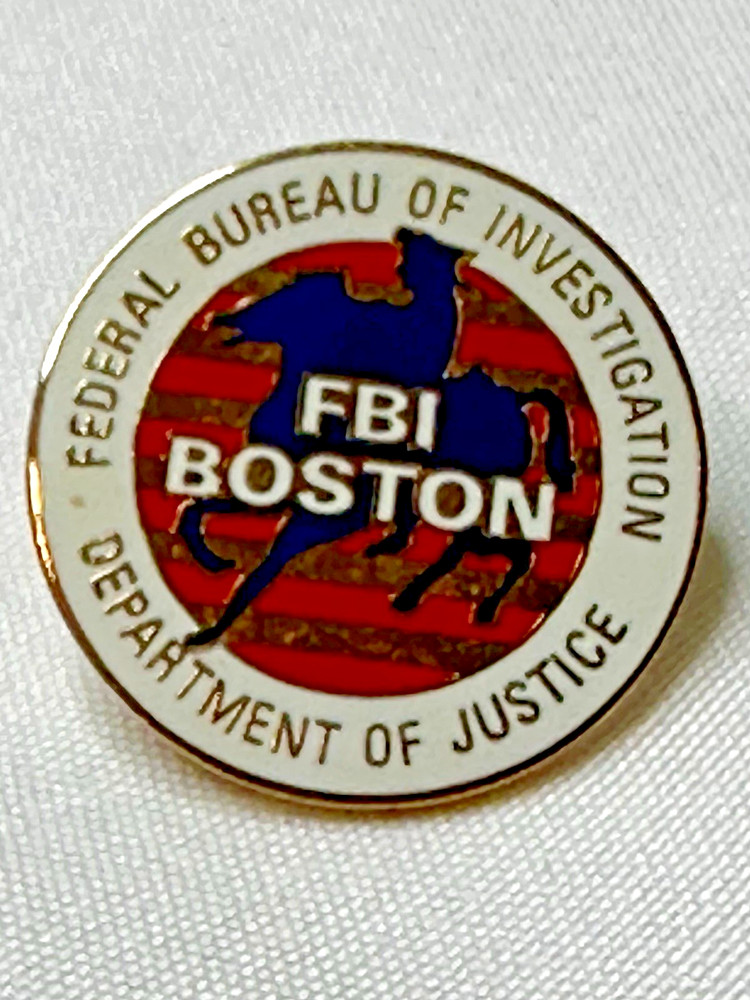 FBI BOSTON Lapel Pin