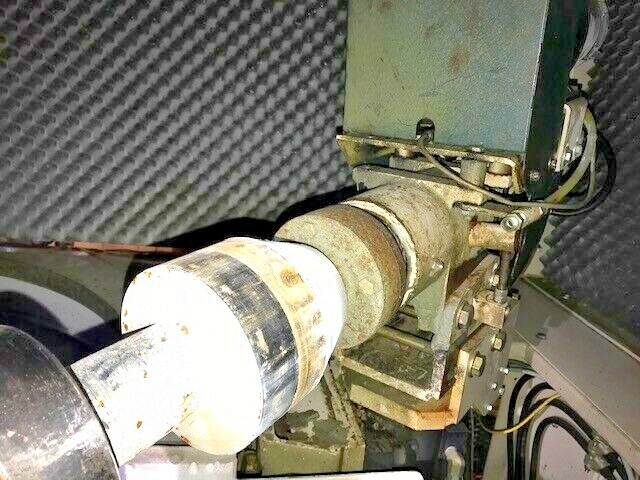 48" Programmable Almco 2SF-48DRA Vibratory Deburring Tub 2x Spindles & Enclosure