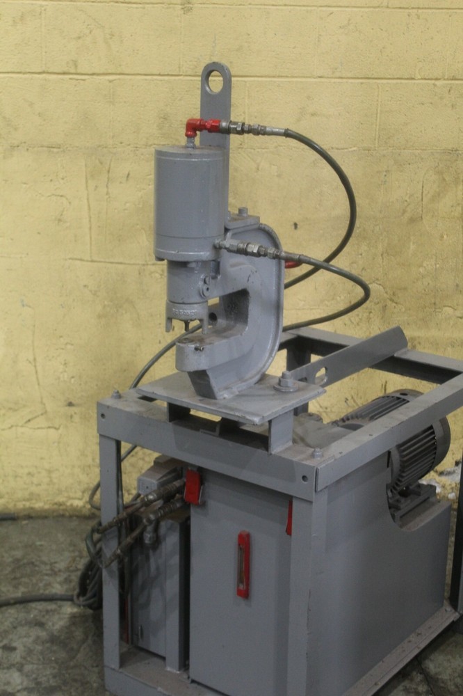 20 TON FABRILINE C FRAME HYDRAULIC FLANGE PUNCH: YODER #69702