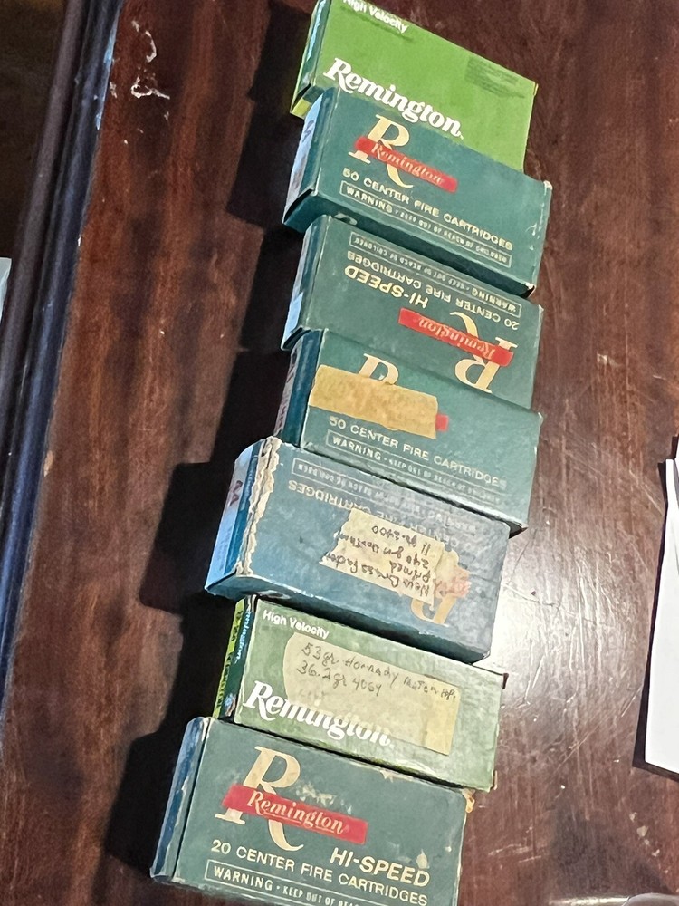 antique remington ammunition boxes