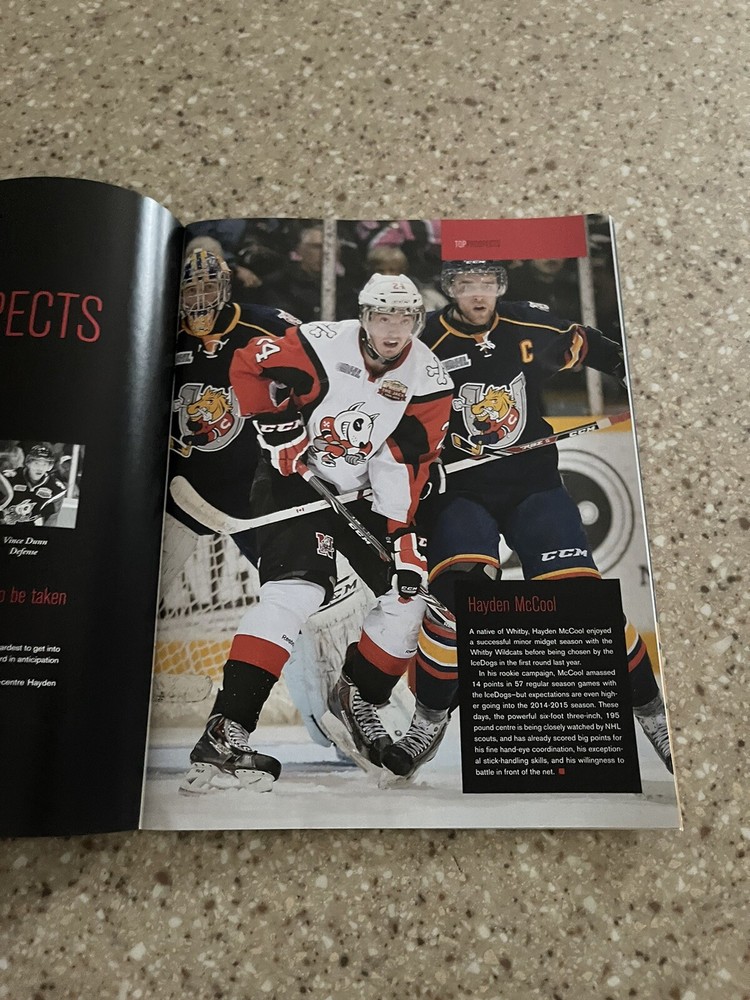 Niagara Icedogs First Game Meridian Centre Program 10-16 2014 *2014/15 Yearbook